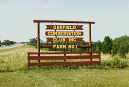 1986 sign placed at Farm No. 1